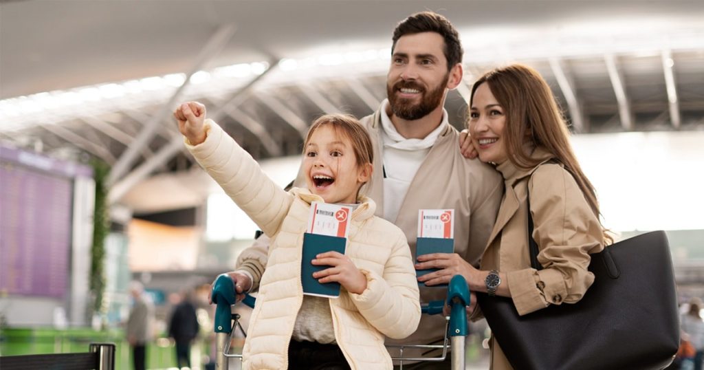 Familia Viajando